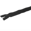 Schwarzer Nylon Reissverschluss Variante fuer Bekleidung und Heimtextilien Zubehoer. - 10 Stränge Packung / Schwarz
