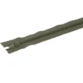 Olivgrüner Nylon Reißverschluss geschlossen 20cm Nähzubehör für Kleidung DIY - 10 Stränge Packung / Dunkelgrün
