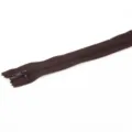 Brauner Nylon Reissverschluss geschlossenes Ende fuer Kleidung und Heimtextilien Naehen. - 10 Stränge Packung / Kaffeebraun