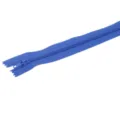Blauer geschlossener Nylonreissverschluss Variante für Hosenschlitz und Nähzubehör - 10 Stränge Packung / Saphirblau