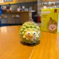 Niedliche Durian Harz Figur Spielzeug, Cartoon Tisch Ornament für Haus und Auto Dekoration - Durian Figur / Gelb