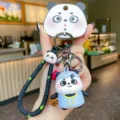 Süßer Panda Basketball Schlüsselanhänger Cartoon Tasche Anhänger Paar Accessoires lustiges Spielzeug - Basketball / OPP-Beutel-Verpackung
