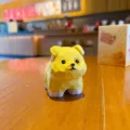 Cute geometric resin standing dog figurine, cartoon wooden style desk & car ornament. - Dog Standing Series Figurine-Indigenous Dog (BS0091) / Color Box