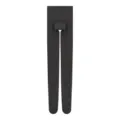 Women 80D seamless polka dot pantyhose grey tights flat lay main view autumn winter wear - One Size / Polka Dot Gray