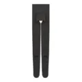 Dark grey women pantyhose 80D seamless tights with cute bow design for autumn winter wardrobe - One Size / Bow Gray