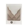 Thermal underwear top with deep V-neck and delicate lace trim for winter warmth. - One Size / Tops / Nude
