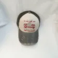 Gorra de béisbol trucker desgastada con estampado de camión vintage para hombre estilo. - 55-59 / Gris