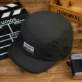 Hombre mujer gorra 5 paneles secado rápido visera corta retro workwear béisbol detalle - 55-59 / Gris oscuro