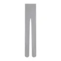 Cómodas mallas clásicas de algodón gris liso para mujer, ligeras y muy transpirables. - Talla única / Gris Jaspeado