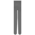 Medias moldeadoras grises de color liso 100D para mujer variante, calcetería elegante. - Talla única / Gris Mercurio