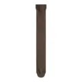 Brown wave pattern hollow calf socks for women, breathable elastic over-the-knee hosiery. - One Size / Tobacco Brown