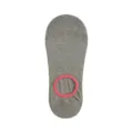 Chaussettes invisibles respirantes en coton pour femmes, socquettes maille multicolores. - Taille unique / Brun Tabac