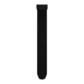 Black high stretch hollow wave patterned women over knee socks for spring summer daily wear. - One Size / Black