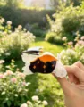 Adorable Halloween dog hair claw clip featuring a witch hat and starry cape design - Halloween Schnauzer Style / 10x6cm / White