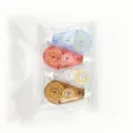 Set mit 4 bunten doppelseitigen Kleberollen in der Größe 15m*8mm für Bastelarbeiten - 0124 Kleberoller (Englische Version) / 4er-Pack (15m*8mm)