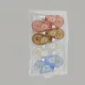 6er-Set doppelseitige Klebepunkte-Roller, je 8m x 8mm, transparentes Klebeband. - 0123 Kleberoller (Englische Version) / 8er-Pack (8m*8mm)