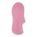 Pink summer women's basic invisible low-cut boat socks, comfortable elastic cotton design. - One Size / Pale Pink
