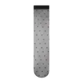 Sheer polka dot calf socks, thin translucent hosiery, breathable summer daily wear variant - One Size / Elegant Gray