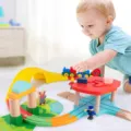 Set de train en bois 39 pièces jouet éducatif de montage pour enfants garçons et filles - Rail de Transport / Pack de 32