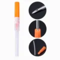 Disposable piercing needle 14G catheter body piercing tool for belly button rings and nose studs. - 14G (1.6mm) / Single Pack