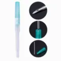 Disposable piercing catheter needle 18G with stainless steel sharp tip for body jewelry. - 18G (1.0mm) / Single Pack