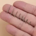 Titan Innengewinde Labret Piercing Stecker Flachrücken Körperschmuck Ersatzteile - 10mm / Stab mit flachem Boden
