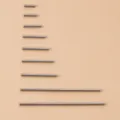 G23 Titan Piercing gerade Stange Ersatzstaebe in verschiedenen Laengen verfuegbarer Artikel. - 10mm / Gerader Stab