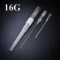 Disposable stainless steel piercing catheter needle 16G professional body art tool set - 16G (1.2mm)