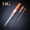 Professionelles 14G Edelstahl Körper Piercing Nadel Set für Ohr Nabel Piercing Werkzeuge. - Einzelstück (14G/1.6mm)