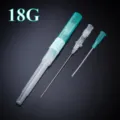 Professional 18G body piercing needle and IV cannula set for safe and precise piercing. - 18G (1.0mm)