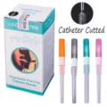 Einweg Piercing Katheter Nadeln Set mit Box und farbcodierten sterilen Größen in 20 Stk - Verbessert / 14G (20 Stück)