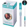 Disposable piercing catheter needle 18G 20pcs stainless steel body piercing tool kit set. - 18G (1.0mm) / 20 Piece Set