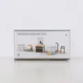 Miniatur Puppenhaus Badezimmer Möbel Spielzeug Set Variante für Kinder Rollenspiel. - Minibadezimmer - Möbel kleine rote Vögel