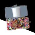 Mixed acrylic beads jewelry making kit with storage box and elastic string for DIY crafts - Mixed Assorted Beads, 815 Pieces