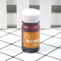 10g orange resin colorant dye for UV crystal epoxy resin AB glue casting art DIY crafts detail view - Orange Red
