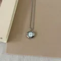 Chic sweet and cool metal hexagonal watch pendant necklace fashion niche sweater chain jewelry. - Polygon Pocket Watch Style (XL5348E)