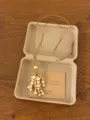 Vintage coconut shell beaded sweater chain ethnic style adjustable necklace for women - Small Beaded Tassel Style (XL5337)