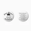 Stainless steel round token inspirational pocket coin positive potato engraved gift. - German Potato Design 3 / 1 Piece/OPP Bag