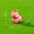 Mini Cartoon Pferd Harz Figur Mikro Landschaft DIY dekoratives Auto Dekoration - 7# Pferd