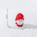Miniature Christmas Santa gnome figurine for snow landscape DIY decoration desktop ornament. - Santa Claus 6#