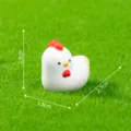 Süße Mini Keramik Hahn Figur, Mikro Landschaft Gartenarbeit DIY Sukkulenten Topf Ornament. - 10# Küken
