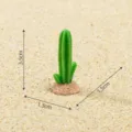 Miniature figurine de cactus en résine pour micro paysage DIY terrarium décoration de voiture. - 3.5x1.3x1.5cm