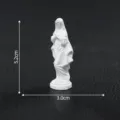 Resin miniature religious figurine statue desktop ornament micro landscape diy craft decor - Heart-Holding Style 3 / 5.2x1.7x3.0cm