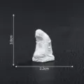 Miniature resin praying figurine micro landscape ornament desktop DIY decoration. - 3.0x1.9x2.2cm