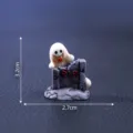 Halloween Miniatur Geist Grabstein Figur Harz DIY Mikro Landschaft Deko Artikel - Geist Grabstein
