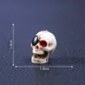 Kleine Harz Totenkopf Figur für Halloween Mikrolandschaft DIY Dekoration Zubehör - Piraten Skelett
