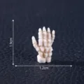 Miniatur Skelett Hand Figur, 1.9cm Halloween Mikro Landschaft DIY Deko Ornament Variante - Abgetrennte Hand