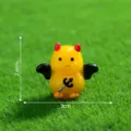 Cute miniature resin devil chick figurine for DIY micro landscape fairy garden desktop decor. - Devil Duck