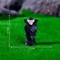 Halloween Mini Vampir Figur Mikro Landschaft DIY Deko Ornament Größe 4.1x2.2cm - Blutnobler Vampir (C2452)
