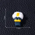 Miniature figurine zombie Halloween micro paysage décoration DIY ornement 2.4x1.7cm - Zombie Bondissant